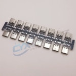 USB 3.1 C타입 14핀 암 소켓 수직 리셉터클 마운트 PCB H1445 14P bla  1PCS : 그린인더스트리