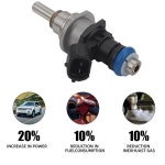 품질보증 E7T20171 자동차 연료 인젝터 for Mazda 3 BK 2007-2013 6 GG GY 2006-2007 CX-7 L3 2.3L 터보 4 DOHC 2007 : 핏트레이드43