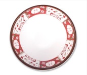 KDS DOLSAN 돌산멜라민 빨강색 토끼풀 우동기 1 2호 DS-7471 6738 : 주방은 지휘통제실