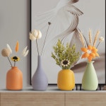 우아한 데스크탑 장식 꽃병 거실 캐비닛 와인 말린 꽃꽂이 심플 아트 스타일 홈 데코 1. [고급스러운 느낌] 싱글병C : 에이치에스라이프몰50호점