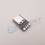USB 3.1 C타입 14핀 암 소켓 수직 리셉터클 마운트 PCB H1445 14P bla  1PCS : 그린인더스트리