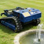 맞춤형 농장 정원 지능형 기계 550M 폭 조절 가능 제어 잔디깎이 제조업체 : -영원컴퍼니-