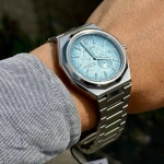 CITIZEN NK5020 Zenshin 60 남성 자동 감기 시계 슈퍼 티타늄 티타늄 링크 스트랩과 사파이어 유리, 아이스 : STORE GEN