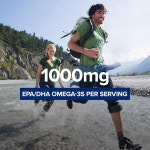GNC 지엔씨 오메가3 1000MG 60소프트젤 30 Count (Pack of 1) : 뉴트리하버 마켓