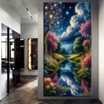 숲 그림 크로스 드릴 모자이크 컬렉션 홈 장식 1. J4600-4 : 드림라인29호점