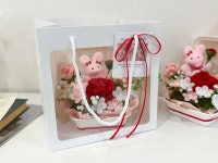 모루 카네이션 도시락 diy / 모루인형 만들기 / 아라크네스 : 아라크네스