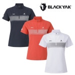 [블랙야크] 여성 챌린지 집업 반팔티 여름 기능성 스트라이프 티셔츠 1BYZTMU508 : 블랙야크 군산나운점