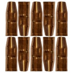 mig 노즐 1/2 169-724 169724 밀러 m25/m40 ea)용 pcs) 팁 (1-10 호바트 오목 (10 1 EA : 퍼플캔디몰