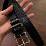 남성 빈티지 블랙 PU 가죽 코르셋 Cummerbund 코트 허리띠 드레스 Decration 와이드 J1549 : 선업쇼핑