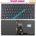 HP 호환 ProBook 430 G8435 G8ZHAN 66 PRO 13 노트북용 백라이트 키보드가 포함된 새로운 미국산 : 보시몰
