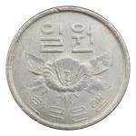 3-184/ 한국주화 일원(1원) 1968년 준특년도 : 카우리