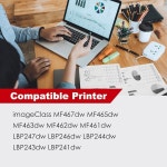 캐논 이미지클래스 MF465dw MF462dw LBP247dw 프린터 을 위한 070H CRG070 CRG070H Canon 070 토너 카트리지 교체용 블랙 교체... 