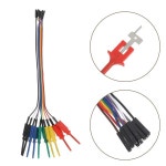 마이크로 그래버 테스트 클립 정밀 회로 세트 로직 분석기 후크 SMD PCB 전자제품 디버깅 : 피프리코퍼레이션