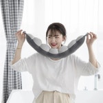 메모리폼 목베개 비행기 여행 수면 헤드레스트 지지 베개 소프트 폼 자동차 사무실 마사지 쿠션 1. A : 써니타운몰4