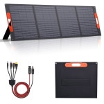 발전소 발전기용 200W 휴대용 태양광 패널 야외 24 방수 고효율 IP65 여행 22V 200W : 미스터포테이토3