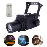 디자인 37mm1.46인치 고보 카드 + 실외 60-100W LED HD 줌 제어 회전 광고 로고 프로젝터 조명 : Firo