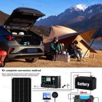 태양광 인버터 키트 발전 패널 시스템 컨트롤러 캠핑 1. 220V solar kit : 주식회사알오디피용인50호점