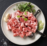 1등급 한돈 찌개용 앞다리살 600g 무항생제 돼지고기 김치찌개 : 옥례관