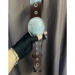 여성용 빈티지 버클 천연 가죽 코르셋 허리띠 코트 장식용 와이드 J1765 : 선업쇼핑