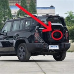 중간 레이더 홀 커버 스페어 타이어 플레이트 자동차 1. 검정색 : 써니타운물17호점