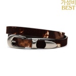 말털 벨트 남성 여성용 천연 가죽 코르셋 허리띠 웨이스트밴드 드레스 장식 좁은 J1838 : 선업쇼핑