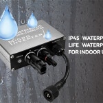 발코니 태양광 발전소 미니 그리드 타이 인버터 입력 출력 1. 150W : 주식회사알오디피용인50호점