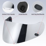 HJ-09 CL-15 CL-17 CL-16 CL-SP AC-12 FS-10 CS-R1 IS-16 CS-R2 실드에 대한 VCOROS 모터사이클 헬멧 페이스 쉴드 바이저 재배치... 