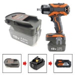 마키타 18V  이온 배터리 어댑터 컨버터 RIDGID AEG 전동 공구 액세서리로 변환 BL1830 : 유니마크