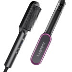 Lazysong & 스트레이트 헤어 다리미 헤어 다리미 브라시아 일론 컬 스트레이트 살롱 센스 마이너스 이온 : Migliorare Up