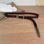 여성용 빈티지 천연 가죽 코르셋 허리띠 코트 웨이스트밴드 드레스 장식 좁은 J1761 : 선업쇼핑