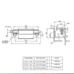 힌지 전기 캐비닛 도어 섀시 1. CL275-1-304 : 써니타운물2호점