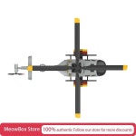 RC ERA 무선 조종 에일러론리스 스마트 포지셔닝 실물 크기 군용 헬리콥터 모델  취미 수집가용 : 팰리스종합상사2