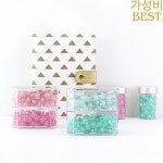 코르크 보드용 TUTU 볼 헤드 핀 젤리 엄지 압정 마카롱 컬러 푸시 장식 H0224 박스당 80 개 : 쇼퓡