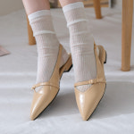 카멜라 메리제인 슬링백(2cm) : 분홍코끼리