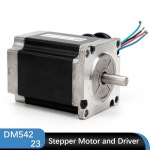 2상 스테퍼 드라이버 DM542 20 50VAC 모터 57CM23 길이 76MM CO2 절단 각인 기계 1PC DM542 드라이버 : 모레티카