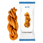 우리보리 수제 옛날꽈배기과자 추억의꽈배기 12개입 편식공장 420g, 1개 : 편식공장