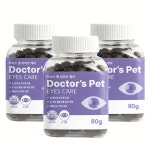 닥터스 펫 강아지 영양제 눈+눈물, 80g, 3개 : 하율펫