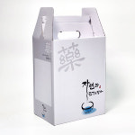 세로형약박스(자연과건강)40장-파우치박스/한약박스/홍삼박스/보약/한약/한의원박스 : 한우리메디