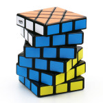 Calvins Puzzle CrazyBad 4x4x6 Fisher Cuboid 이상한 모양의 매직 큐브 Twisty Black White Blue 십대 지능 장난감 : 제스128