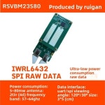 Iwrl6432-spi 생체 호 심박수  원시 데이터 초저전력 밀리미터파 레이더 추적 루이건 : 프로팀종합상사5