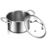 전체 바디 3중 스틸 육수 3L 5쿼트 냄비 스테인리스 18 요리 : 둘봉지1