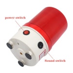 LED 청각 및 시각 경보 220V24V12V 경고등 통합 표시 회전 녹색 12V용 : 실속중심샵