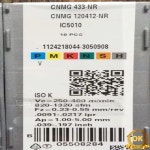 카바이드 삽입물 CNMG 120412-NR IC5010 10 개 : 피엘로스토어