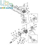 682-24412-00 Yamaha Mercury Nissan Tohatsu 2-Stroke 9.9 15 20 HP 선외 모터용 연료 펌프 : 라운픽