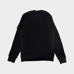 26SS 스톤아일랜드 와펜패치 와플 플리스 맨투맨 블랙 6100056 S0044 V0029 : FARMSHOP