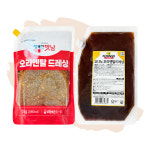 오리엔탈아이엘씨(1종) | [달디단마켓] 아워홈 오리엔탈 소스 2kg 외 1종 샐러드 파닭소스 야채 다이어트 건강식 : 달디단마켓
