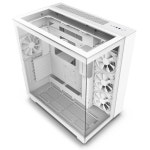 NZXT H9 Elite 2층 구조 미들 타워 PC 케이스 강화 유리 모델 White CM-H91EW-01 CS8577 화이트 : Mihiro