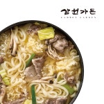 [삼원가든] 백목이버섯 소고기 칼국수 전골 1,140g : 캐비아몰