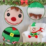 호프얼 토킹 엘프, 를 위한 고개 끄덕이는 전동 스피킹 인터랙티브 놀이품 선물을 밝히며 말하는 것을 반복합니다, 8 : 성콩마켓