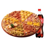 팔자피자 L + 코카콜라 1.25L : 피자알볼로